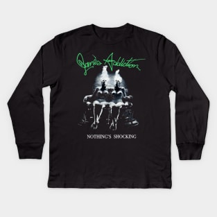 Funny Man Jane'S Addictionn Awesome For Music Fans Kids Long Sleeve T-Shirt